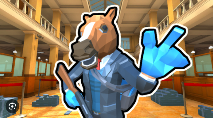 Co-op vault raid scene